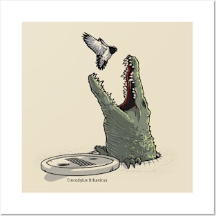 Urban Crocodyle Posters and Art